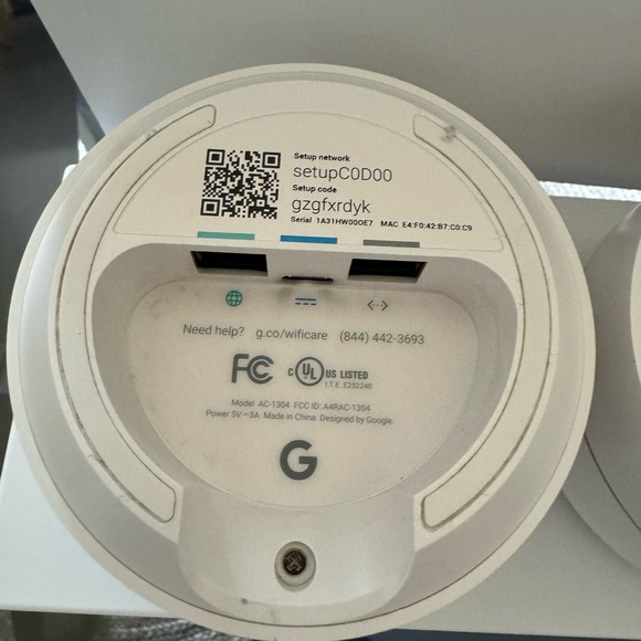 Google Nest WiFi System 3-Pack Model NLS-1304 (White) - Picture 8 of 12